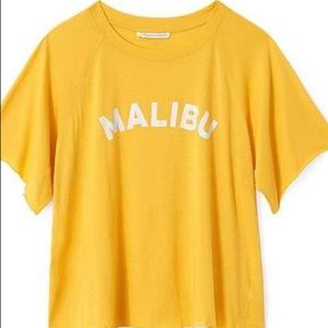 Rebecca Minkoff yellow Malibu tee